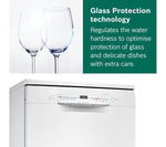 Load image into Gallery viewer, BOSCH Series 2 SMS2ITW08G Full-size WiFi-enabled Dishwasher - White
