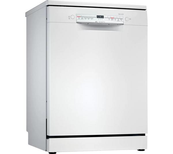 BOSCH Series 2 SMS2ITW08G Full-size WiFi-enabled Dishwasher - White