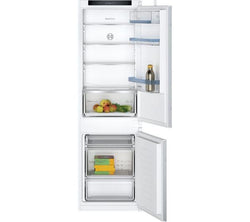 Bosch Series 4 KIV86VSE0G integrated 60/40 fridge freezer with sliding hinge, low frost, VitaFresh, 267L capacity – Keans