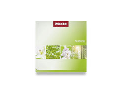 Miele Nature Fragrance Flacon 10234470 for T1 dryers, flowery fresh scent, lasts 50 cycles, available at Kean’s Claremorris.