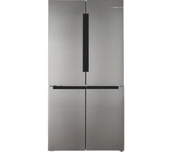 BOSCH KFN96VPEAG Inox fridge freezer 605L NoFrost MultiAirflow LED touch controls, quiet 38dB, at Keans Claremorris.
