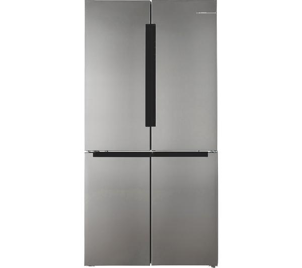 BOSCH KFN96VPEAG Inox fridge freezer 605L NoFrost MultiAirflow LED touch controls, quiet 38dB, at Keans Claremorris.