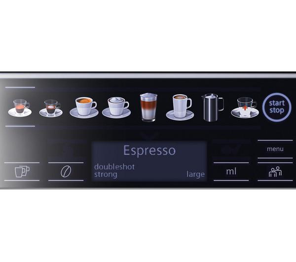 SIEMENS TE651209GB EQ6 S100 Titanium Bean to Cup Coffee Machine - Keans Claremorris