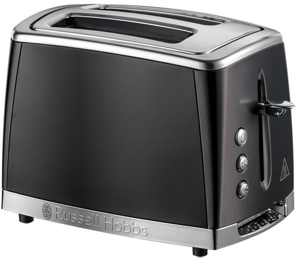 Russell Hobbs Matte Black Toaster 2 Slice - Image 1