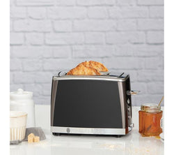 Russell Hobbs Matte Black Toaster 2 Slice