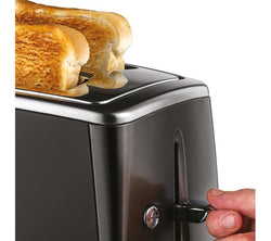 Russell Hobbs Matte Black Toaster 2 Slice
