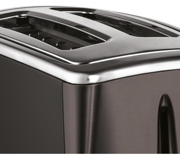 Russell Hobbs Matte Black Toaster 2 Slice - Image 3