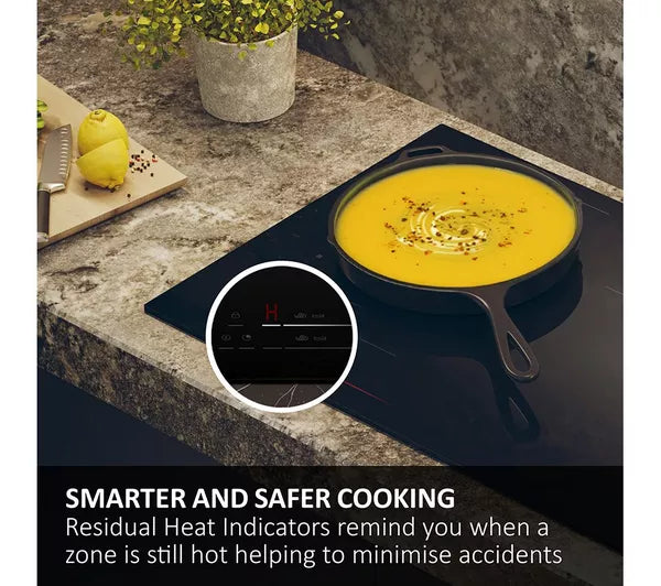 Haier HAISJ64MC 60 cm Electric Induction Smart Hob - Black| HAISJ64MC - Image 7