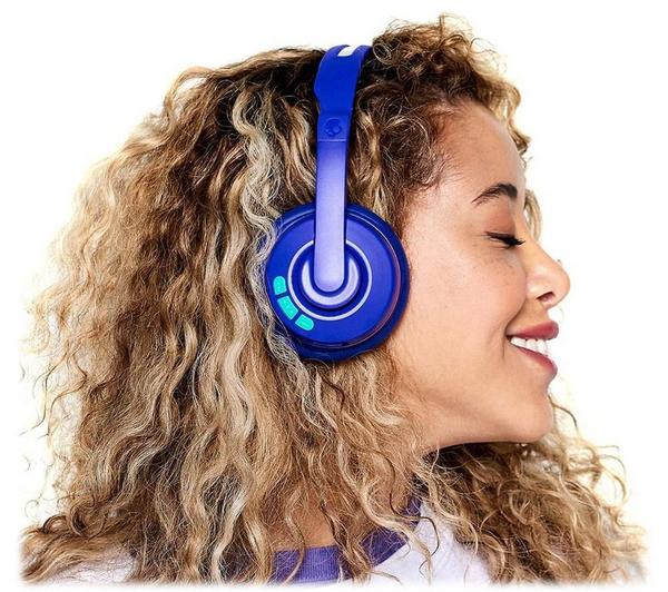 Skullcandy Cassette Wireless On-Ear Headphones in Blue - Comfortable, Bluetooth Audio | Keans Claremorris