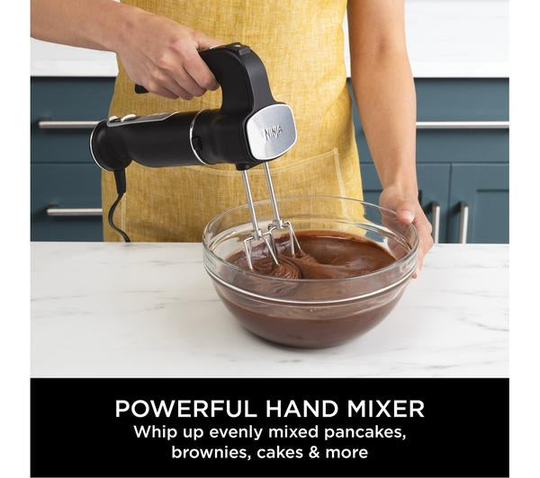 NINJA Foodi 3-in-1 Hand Blender, Mixer & Chopper in Black - Powerful Kitchen Tool | Keans Claremorris