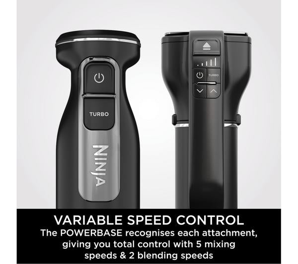 NINJA Foodi 3-in-1 Hand Blender, Mixer & Chopper CI100UK in Black - versatile kitchen tool | Keans Claremorris