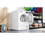 Load image into Gallery viewer, BOSCH Series 4 WTH84001GB 8 kg Heat Pump Tumble Dryer - White

