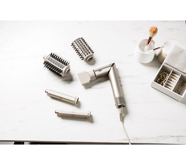 SHARK FlexStyle 4-in-1 Air Styler & Hair Dryer HD430SLUK in Stone – Straight & Wavy Hair Tool | Keans Claremorris