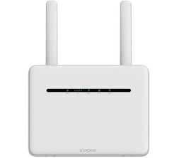 STRONG 1200 UK WiFi 4G Router, AC1200 dual-band, 4G/3G SIM, 4 Ethernet ports, white – Keans Claremorris