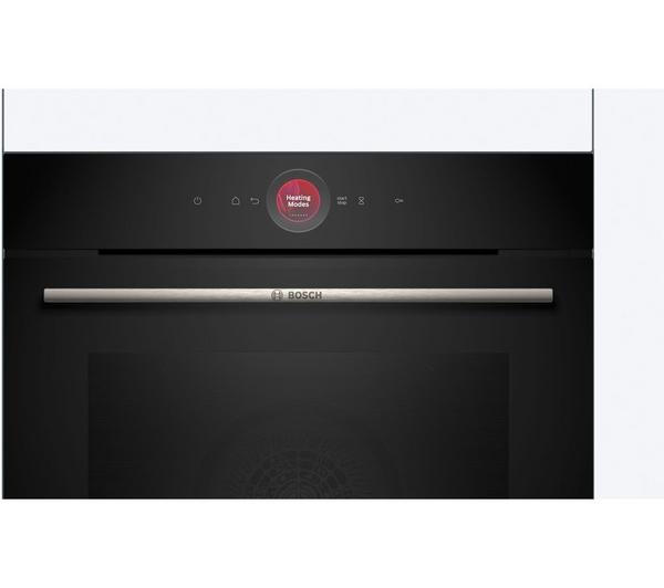 BOSCH Series 8 HBG7741B1B Black Electric Pyrolytic Smart Oven, high-tech cooking, available at Keans Claremorris