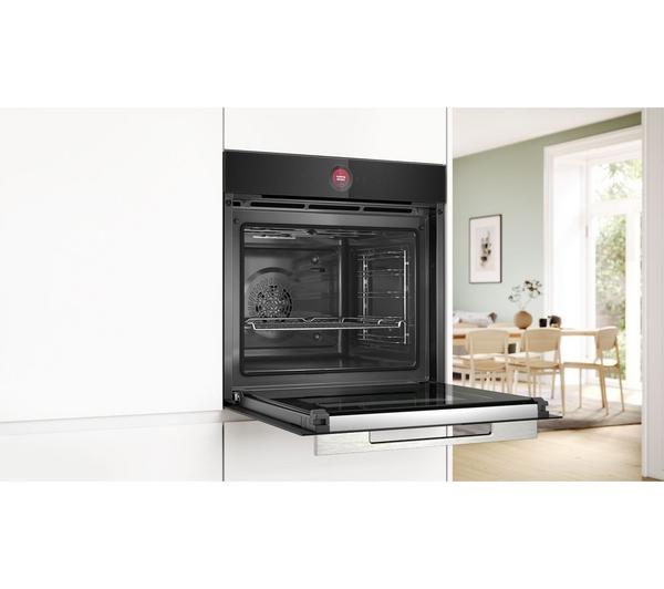 BOSCH Series 8 HBG7741B1B Black Electric Pyrolytic Smart Oven, high-performance baking, Keans Claremorris
