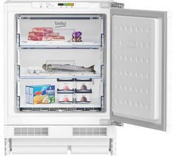 BEKO BSF4682 Integrated Undercounter Freezer with Fixed Hinge, energy-efficient, sleek design - Keans Claremorris