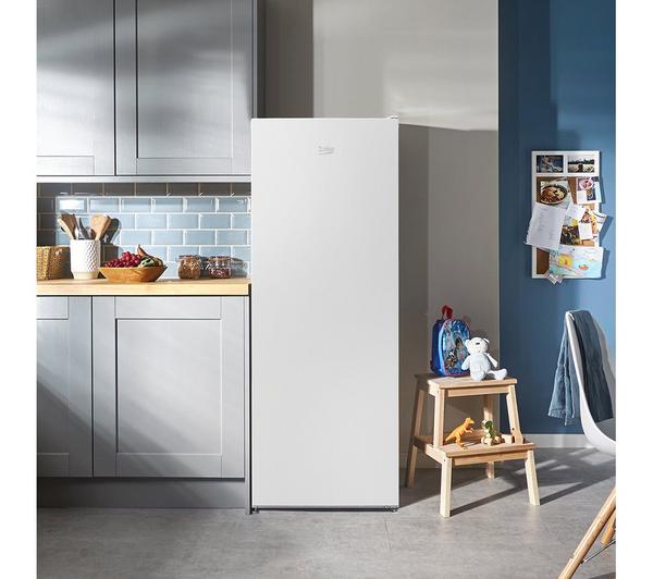 Beko Tall Larder Fridge White 55cm W x 146cm H x 60cm D, Freestanding, E Energy - Keans Claremorris