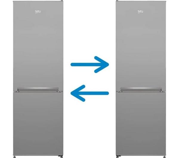 Beko Tall Larder Fridge Silver 55cm W x 146cm H x 60cm D, Freestanding, E Energy - Keans Claremorris
