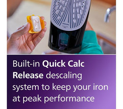 Philips Steamglide Elite Black/Gold Steam Iron 2800W | DST7040/80