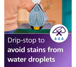 Philips Steamglide Elite Black/Gold Steam Iron 2800W | DST7040/80