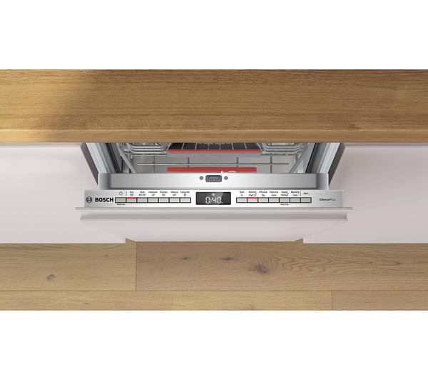 BOSCH Series 4 SPV4EMX25G Slimline Fully Integrated WiFi Dishwasher - Energy Efficient, Quiet, Keans Claremorris