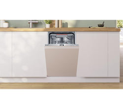 BOSCH Series 4 SPV4EMX25G Slimline Fully Integrated WiFi Dishwasher – sleek, efficient, available at Keans Claremorris