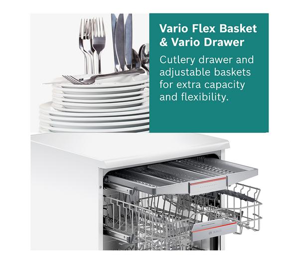 BOSCH Series 4 SPV4EMX25G Slimline WiFi Dishwasher fully integrated, energy-efficient - Keans Claremorris