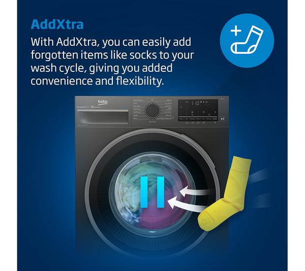 BEKO BM1WT3821W 8kg 1200 Spin White Washing Machine - Efficient Laundry, Available at Keans Claremorris