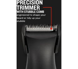 REMINGTON The Works MB905 6-piece Beard Trimmer Kit - Black & Grey