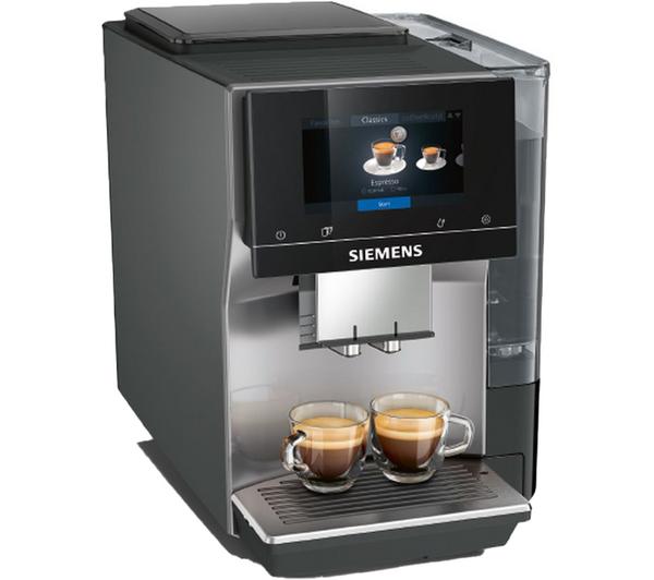 SIEMENS TP715GB1 EQ700 Smart Bean to Cup Coffee Machine Graphite with WiFi, removable milk carafe, 19-bar pressure - Keans