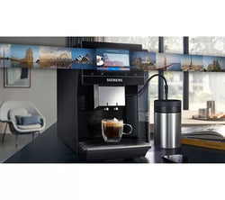 Siemens EQ700 Smart Bean to Cup Coffee Machine Black | TP713GB9