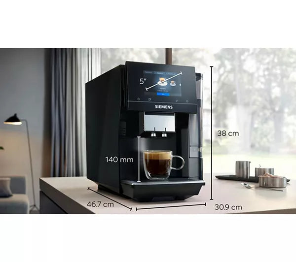 Siemens EQ700 Smart Bean to Cup Coffee Machine Black | TP713GB9 - Image 11