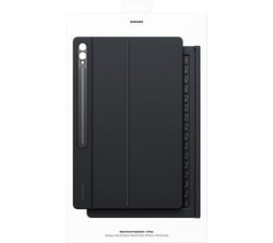 Samsung Tab S10+/S9+/S9FE+ Book Cover Keyboard | Black