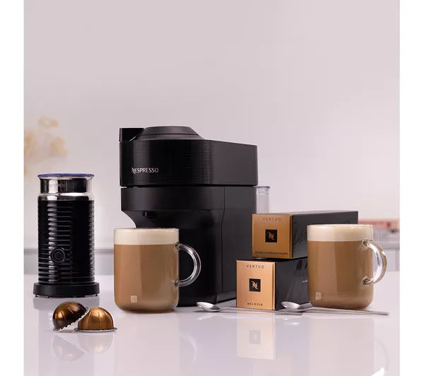 DeLonghi Nespresso Vertuo Pop Bundle Black ENV90.BAE - Image 2