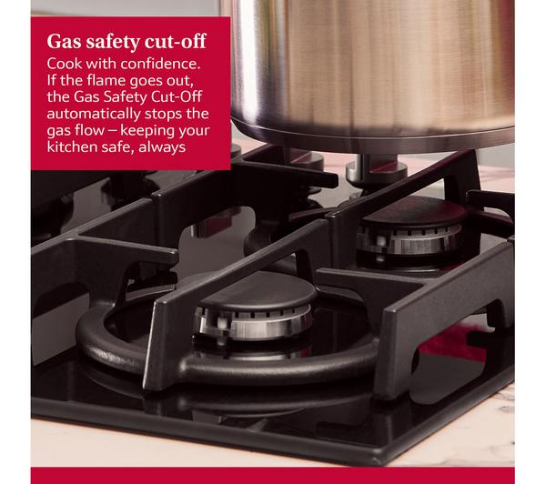 Neff N 70, Gas Hob, 60 Cm, Tempered Glass, Black | T26PIP4S0 - Image 3