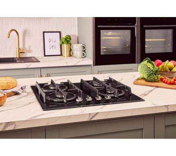 Neff N 70, Gas Hob, 60 Cm, Tempered Glass, Black | T26PIP4S0 - Image 6
