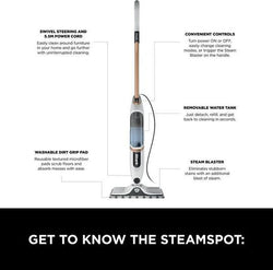 Shark SteamSpot with Steam Blaster Technology | S2001UK