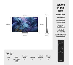 SAMSUNG QN990F 98" Neo QLED 8K Mini LED Vision AI Smart TV 2025 - QE98QN990F