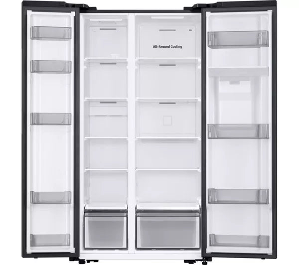 Samsung Series 7 Non-Plumbed SBS Fridge Freezer Black| RS57DG410EB4EU - Image 3