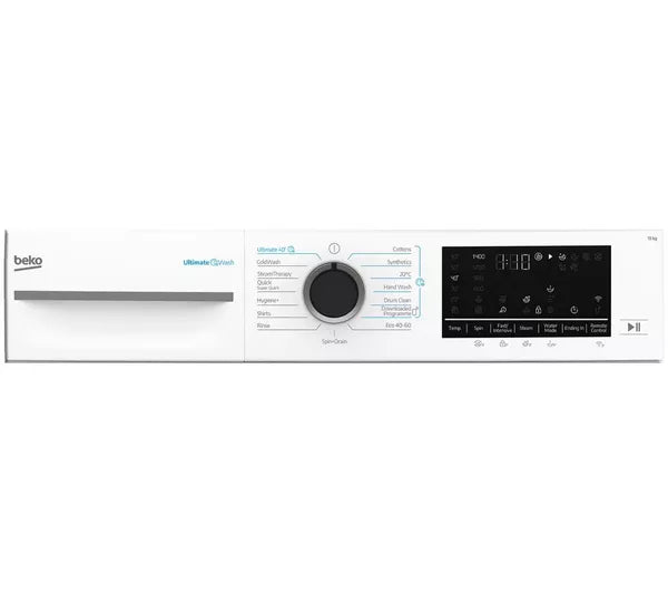 Beko 13kg 1400 Spin Washing Machine White BM5WT61341TW - Image 6