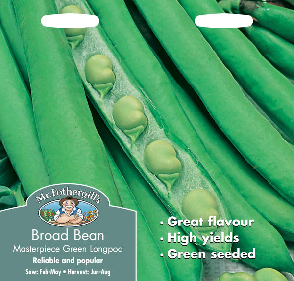 Broad Bean Masterpiece Green Longpod