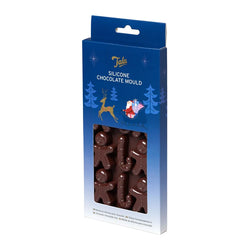 Tala Christmas Silicone Chocolate Mould - Gingerbread Men & Candy Canes