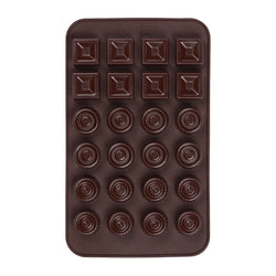 Tala Christmas Silicone Chocolate Mould - Brown
