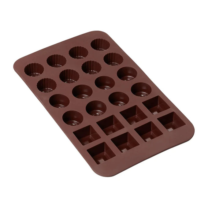 Tala Christmas Silicone Chocolate Mould - Brown - Image 3