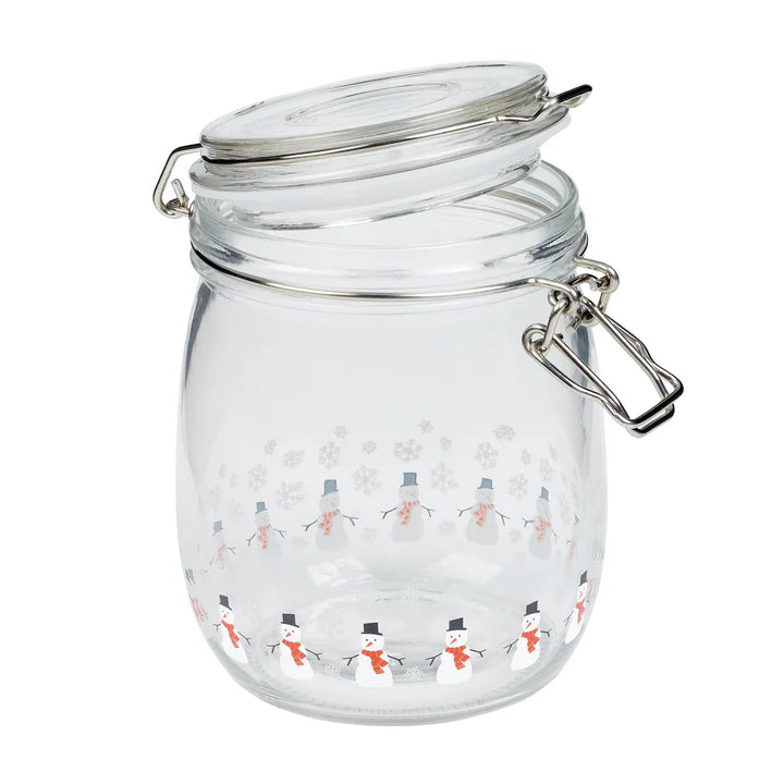 Tala 750ml Snow scene Glass Jar - Image 2