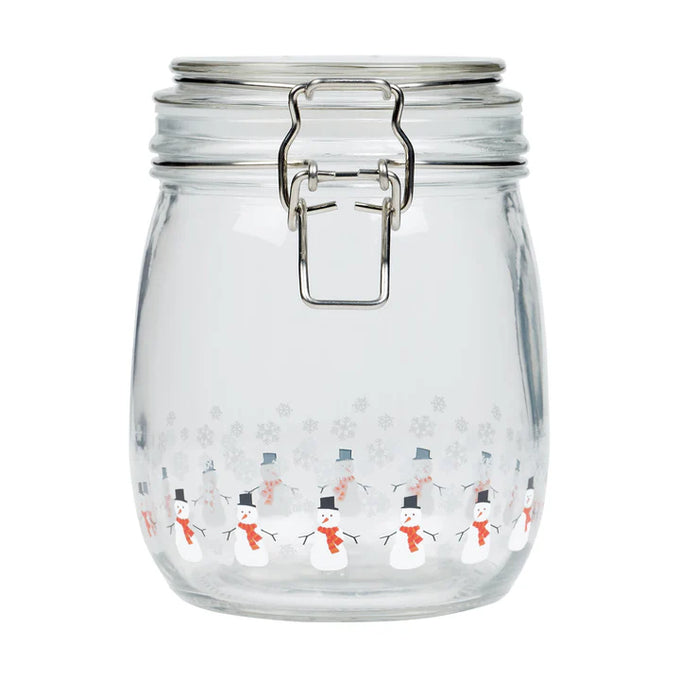 Tala 750ml Snow scene Glass Jar - Image 3