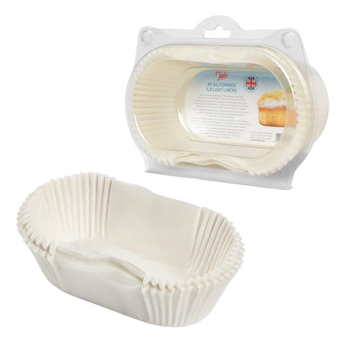 Tala 1lb Siliconised Loaf Liners 40 - Image 1