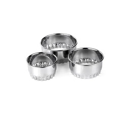 Tala Set of 3 Crinkled Pastry Cutters