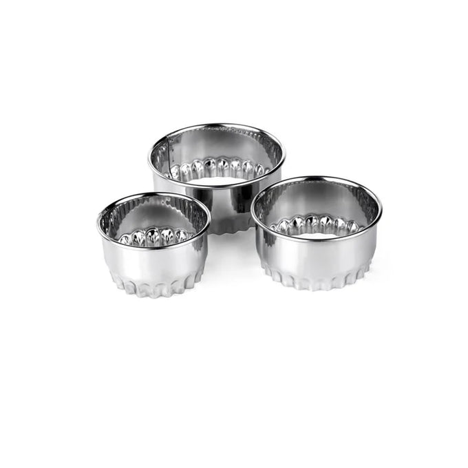 Tala Set of 3 Crinkled Pastry Cutters - Image 2